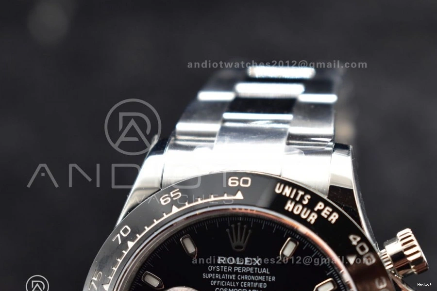 SS Thermal Dial 904L SH Black and Case Edition APSF Daytona 116500 733 Best Bracelet 1:1 0714